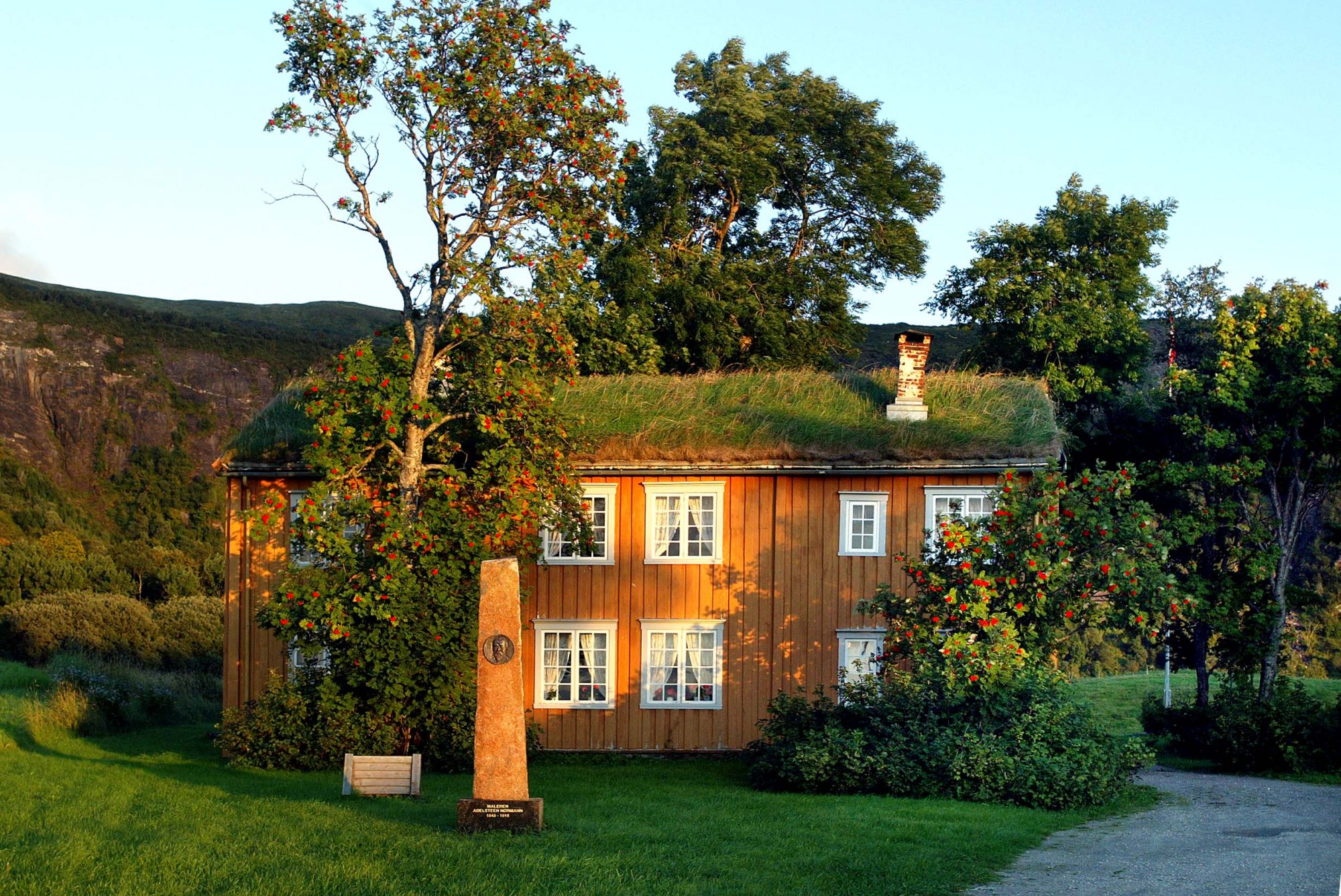 Omvisning på Løp gård